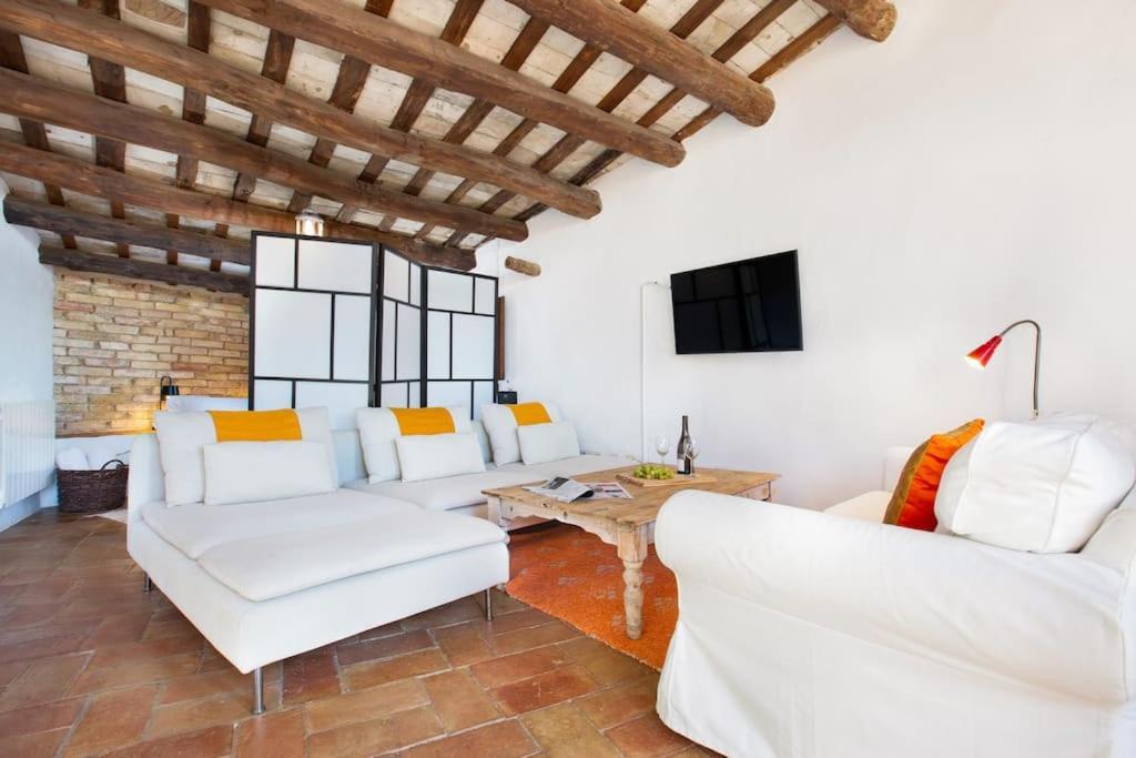 Casa Torre Cruilles Big, Stylish, Modernized 'Castle' Prime Costa Brava With Acヴィラ エクステリア 写真