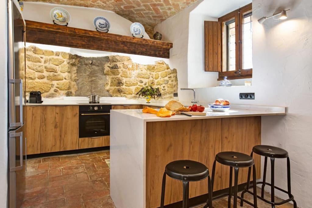 Casa Torre Cruilles Big, Stylish, Modernized 'Castle' Prime Costa Brava With Acヴィラ エクステリア 写真