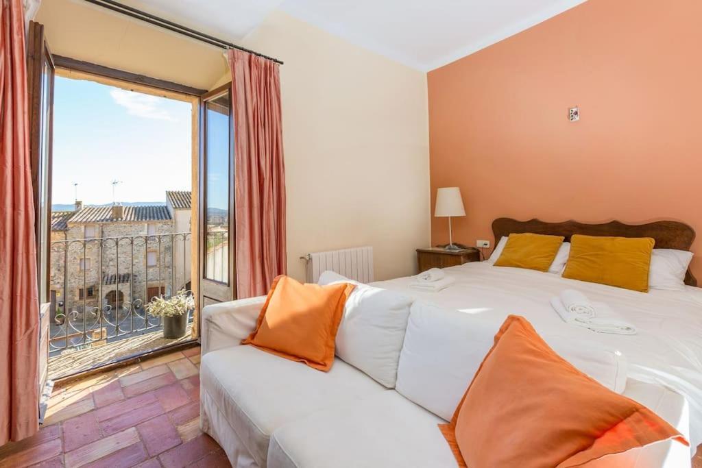 Casa Torre Cruilles Big, Stylish, Modernized 'Castle' Prime Costa Brava With Acヴィラ エクステリア 写真