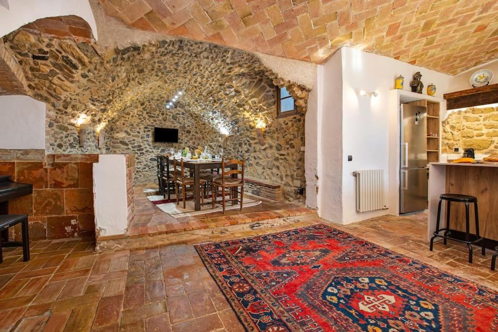 Casa Torre Cruilles Big, Stylish, Modernized 'Castle' Prime Costa Brava With Acヴィラ エクステリア 写真