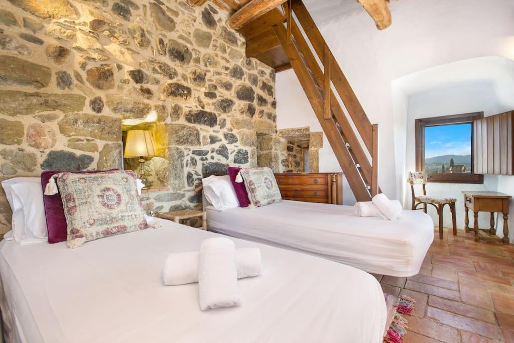 Casa Torre Cruilles Big, Stylish, Modernized 'Castle' Prime Costa Brava With Acヴィラ エクステリア 写真