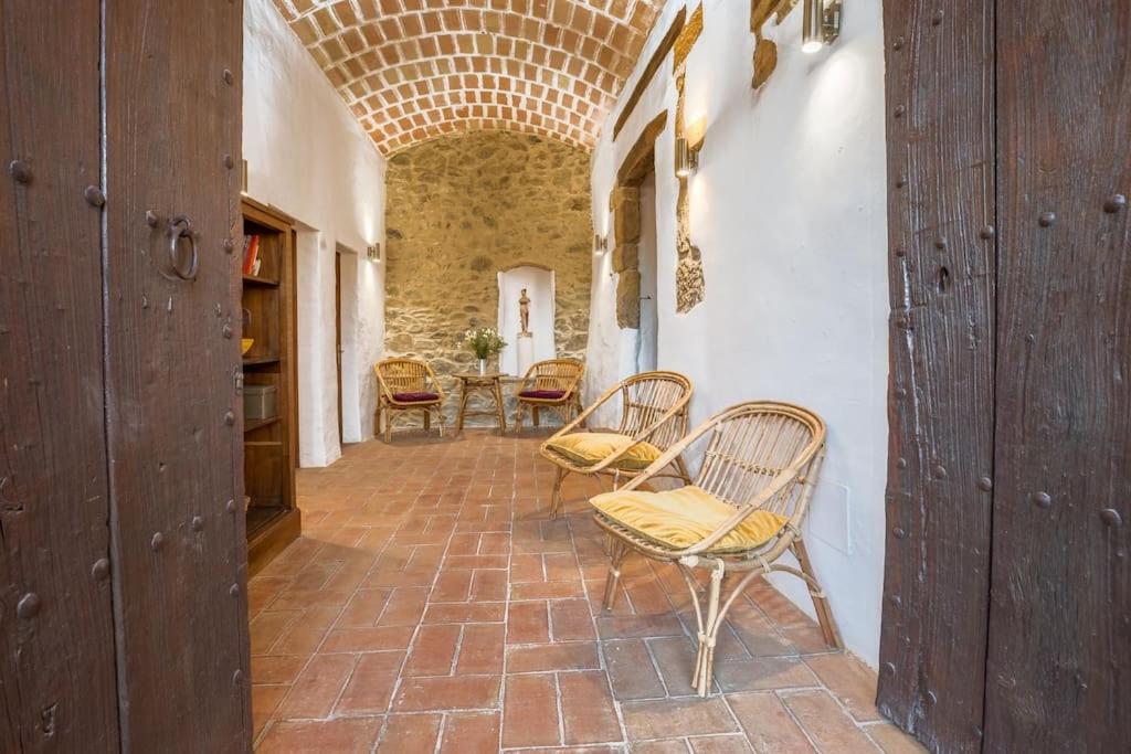 Casa Torre Cruilles Big, Stylish, Modernized 'Castle' Prime Costa Brava With Acヴィラ エクステリア 写真